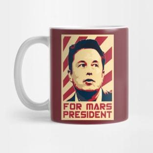 Elon For Mars President Mug